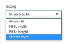 sizing