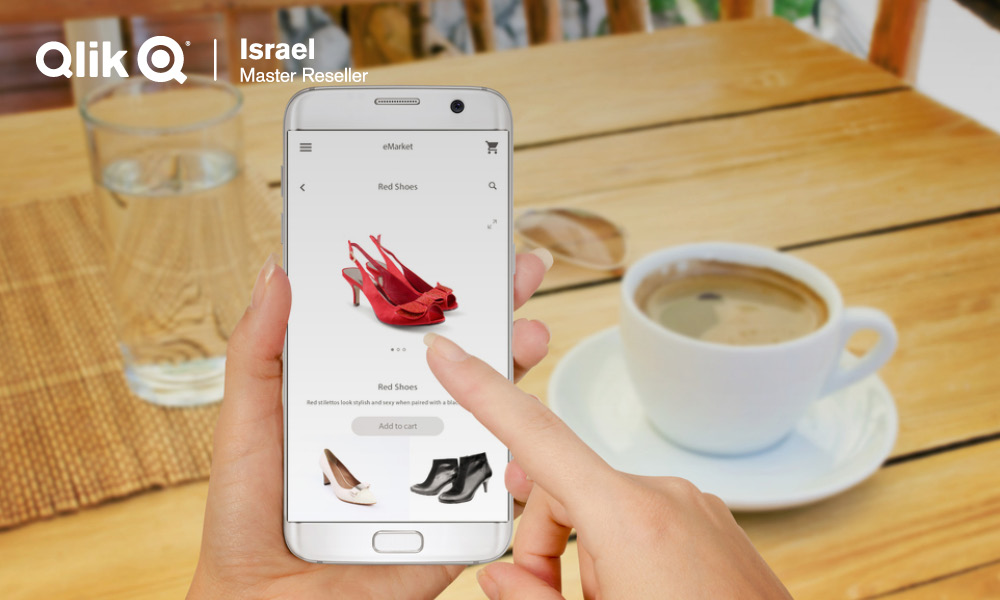buying online, smartphone